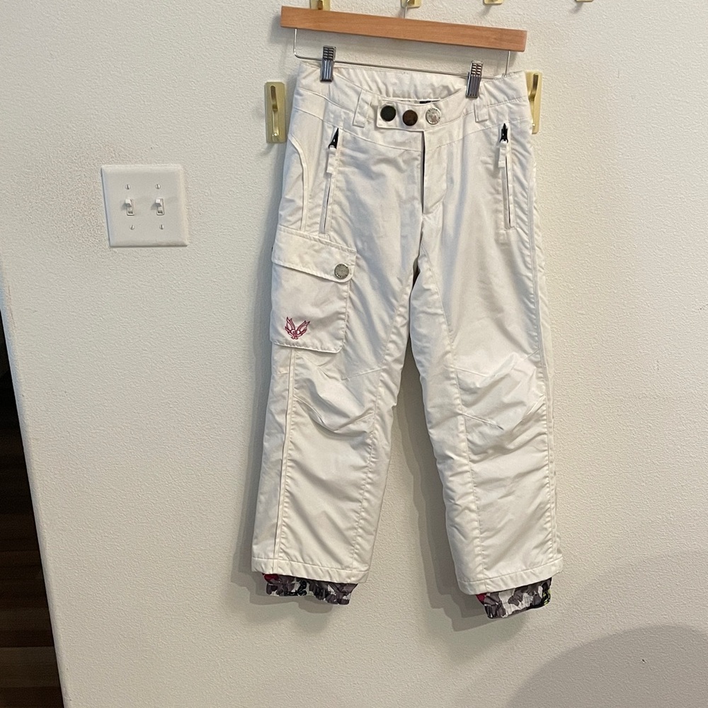 Kids Snow Pants white five fifty 5